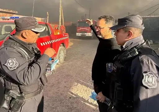 E Durand incendio